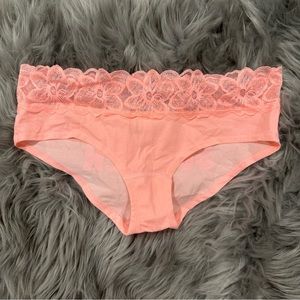Victoria’s Secret PINK Hello Summer Lacy Extra Low Rise Hipster Panty in Large